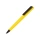 Ручка пластиковая шариковая C1 софт-тач, желтый