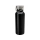 Бутылка для воды Thor из нержавеющей стали, сертифицированной по стандарту RCS, сплошной черный