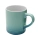 Laguna керамическая кружка объемом 330 мл, бирюзовый