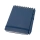 Блокнот Thalaasa формата А6 в твердой обложке из океанического пластика с шариковой ручкой - Синий