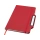 Nexus блокнот формата А5 в твердой обложке с ручкой и карандашом - Красный