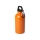 Одностенная бутылка для воды с карабином Oregon, изготовленная из нержавеющей стали, сертифицированной по стандарту RCS, объемом 400 мл - Оранжевый