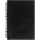 Ежедневник Notera Maxi, недатированный, черный