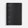 Ежедневник inStream, недатированный, черный
