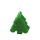 Свеча "Елочка", зеленый