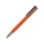 Ручка металлическая шариковая "Insomnia" софт-тач с зеркальным слоем, оранжевая с серым