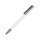 Ручка металлическая шариковая "Insomnia" софт-тач с зеркальным слоем, белая с серым