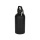 Oregon одностенная бутылка для воды с карабином, изготовленная из нержавеющей стали, сертифицированной по стандарту RCS, объемом 400 мл - Черный