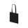 Шоппер Basio из переработанного хлопка 280 г, черный
