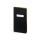 Еженедельник недатированный А6 "Black" с нашивкой, черный