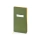 Еженедельник недатированный А6 "Verde" с нашивкой, зеленый
