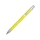 Шариковая ручка Moneta из переработанного алюминия (черные чернила) - Желтый
