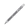 Шариковая ручка Moneta из переработанного алюминия (черные чернила) - Серый