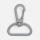 Застежка-карабин Snap Hook, L, серая