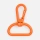 Застежка-карабин Snap Hook, L, оранжевый неон