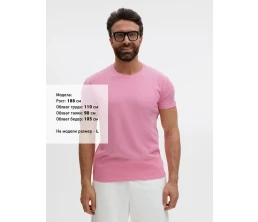 Футболка унисекс Regent 150, розовая орхидея