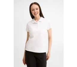 Рубашка поло женская People 210, белая
