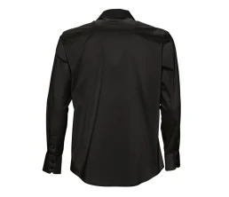 Рубашка мужская с длинным рукавом Brighton, черная