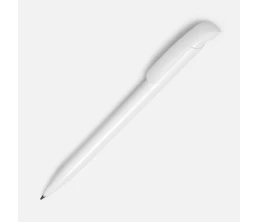 Ручка шариковая Clear Solid, белая
