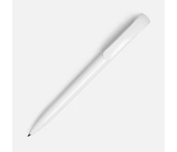 Ручка шариковая Clear Solid, белая