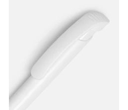 Ручка шариковая Clear Solid, белая