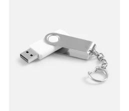 Флешка Twist, белая, 8 Гб