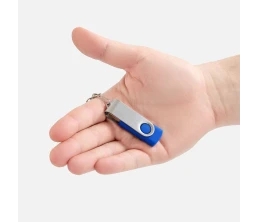 Флешка Twist, синяя, 8 Гб