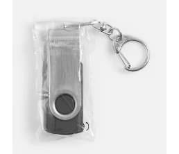 Флешка Twist, черная, 16 Гб