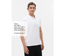 Рубашка поло мужская Prescott Men 170, белая