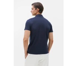 Рубашка поло мужская Prescott Men 170, кобальт (темно-синяя)