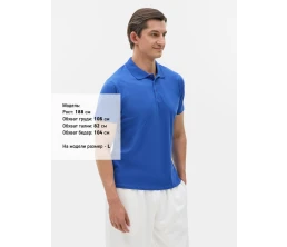 Рубашка поло мужская Prescott Men 170, ярко-синяя (royal)