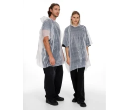 Дождевик в круглом футляре Nimbus, красный