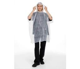 Дождевик в круглом футляре Nimbus, красный