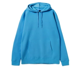 Толстовка с капюшоном Slam 320, бирюзовая Толстовка с капюшоном Slam 320, бирюзовая