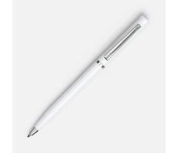 Ручка шариковая Euro Chrome, белая