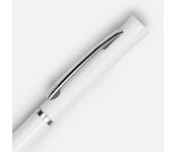 Ручка шариковая Euro Chrome, белая