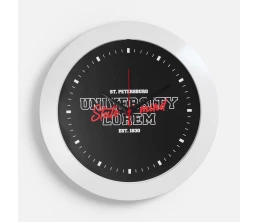 Часы настенные Vivid Large, белые