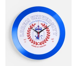 Часы настенные Vivid Large, синие