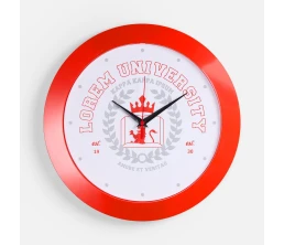 Часы настенные Vivid Large, красные