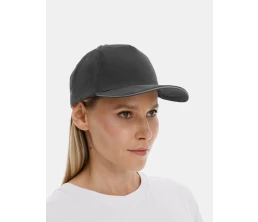 Бейсболка Long Beach, темно-серая со светло-серым Бейсболка Long Beach, темно-серая со светло-серым