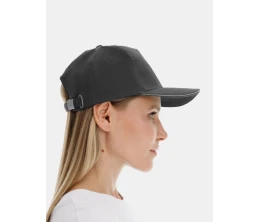 Бейсболка Long Beach, темно-серая со светло-серым Бейсболка Long Beach, темно-серая со светло-серым