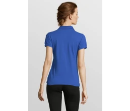 Рубашка поло женская People 210, ярко-синяя (royal) Рубашка поло женская People 210, ярко-синяя (royal)