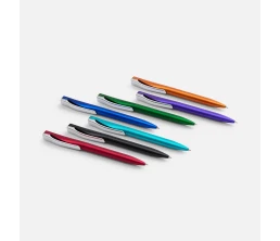 Ручка шариковая Pin Silver, фиолетовый металлик