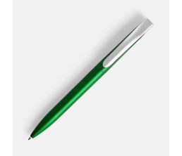 Ручка шариковая Pin Silver, зеленый металлик