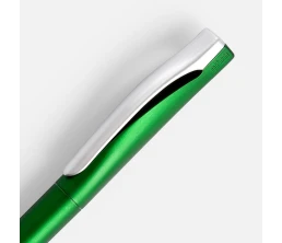 Ручка шариковая Pin Silver, зеленый металлик