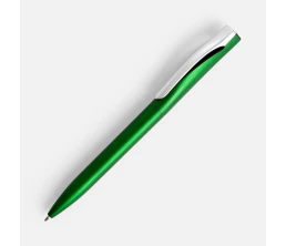 Ручка шариковая Pin Silver, зеленый металлик