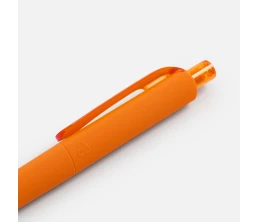Ручка шариковая Prodir DS8 PRR-T Soft Touch, оранжевая