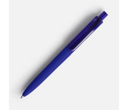 Ручка шариковая Prodir DS8 PRR-T Soft Touch, синяя