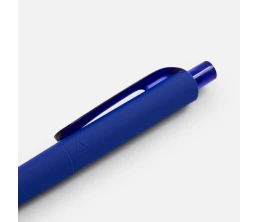 Ручка шариковая Prodir DS8 PRR-T Soft Touch, синяя