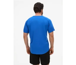 Футболка унисекс Sporty 140, ярко-синяя